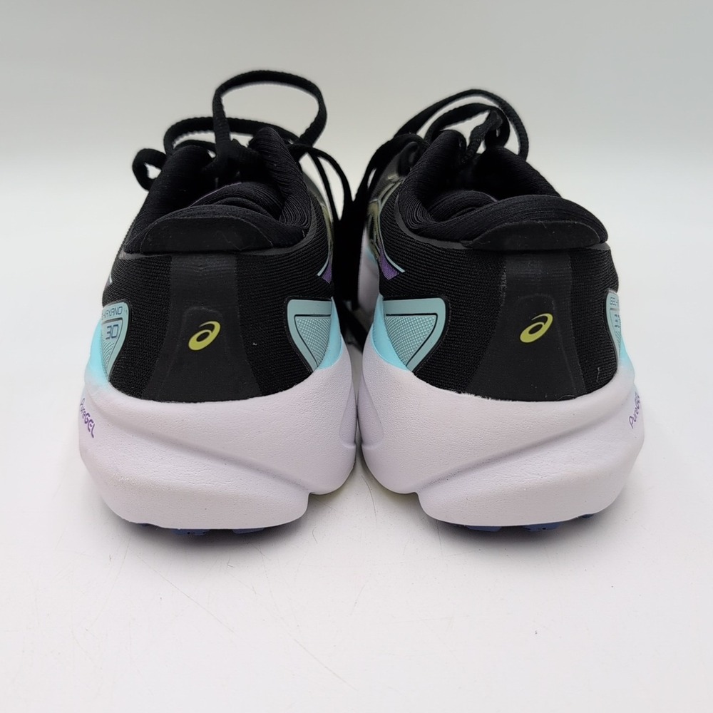 Asics Gel-Kayano 30 Women's Size 6 WIDE Running Shoes Black / Glow Yellow NEW - Picture 6 of 10